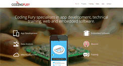Desktop Screenshot of codingfury.com